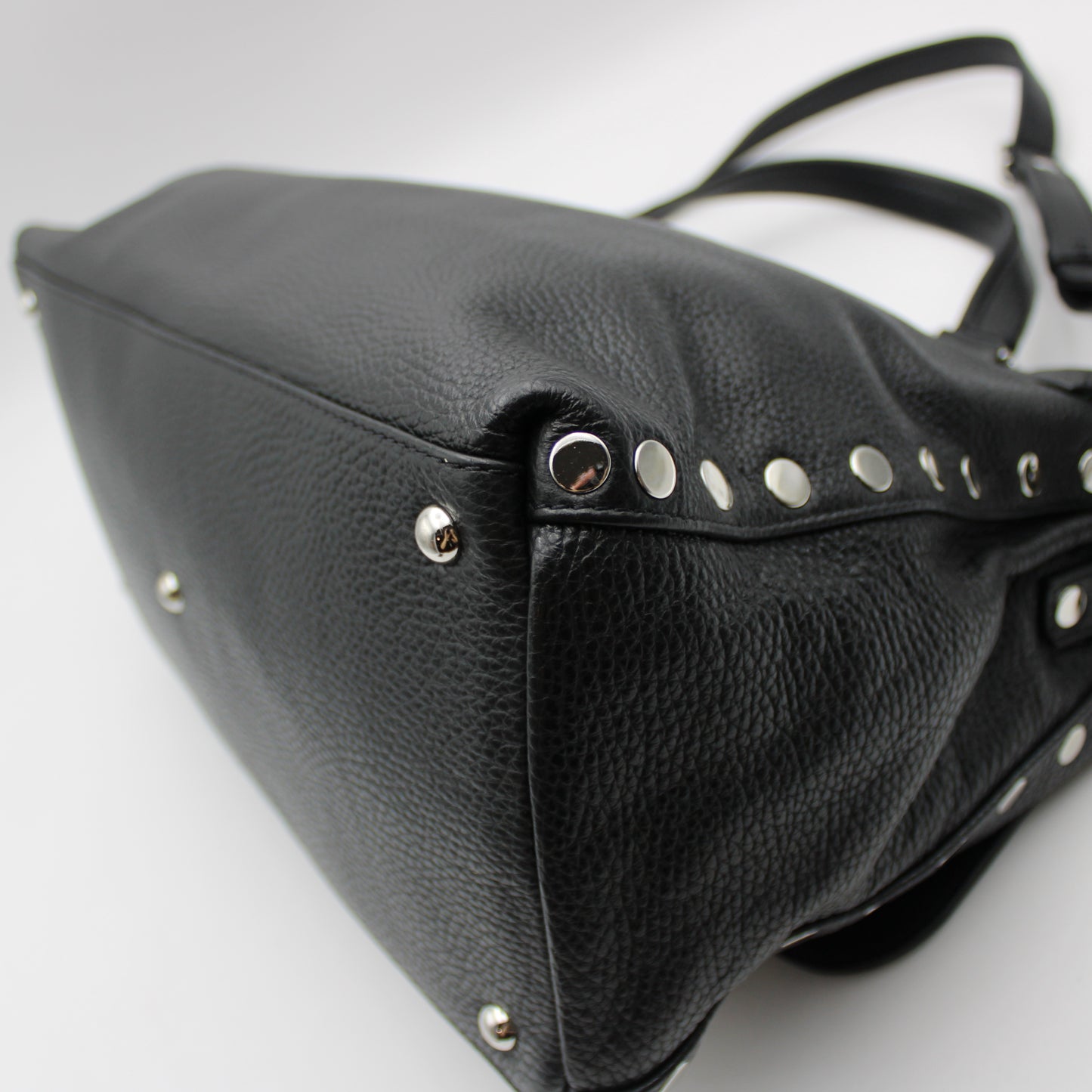 BORSA ZANELLATO POSTINA M IN PELLE MARTELLATA NERA ZB127