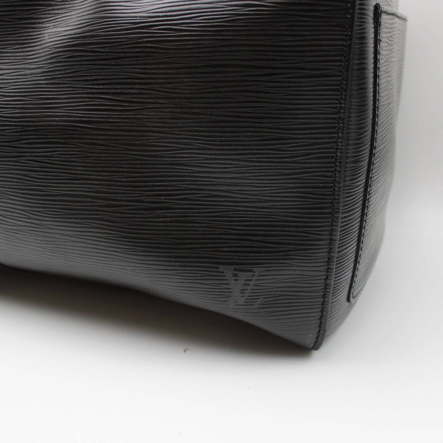 BORSA LOUIS VUITTON KEEPALL 50 EPI NERO IN PELLE LB1927