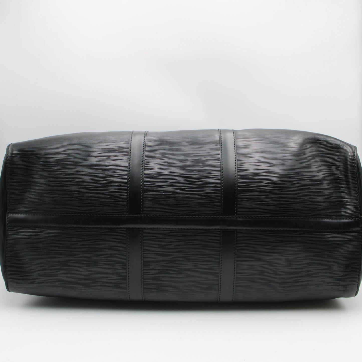BORSA LOUIS VUITTON KEEPALL 50 EPI NERO IN PELLE LB1927