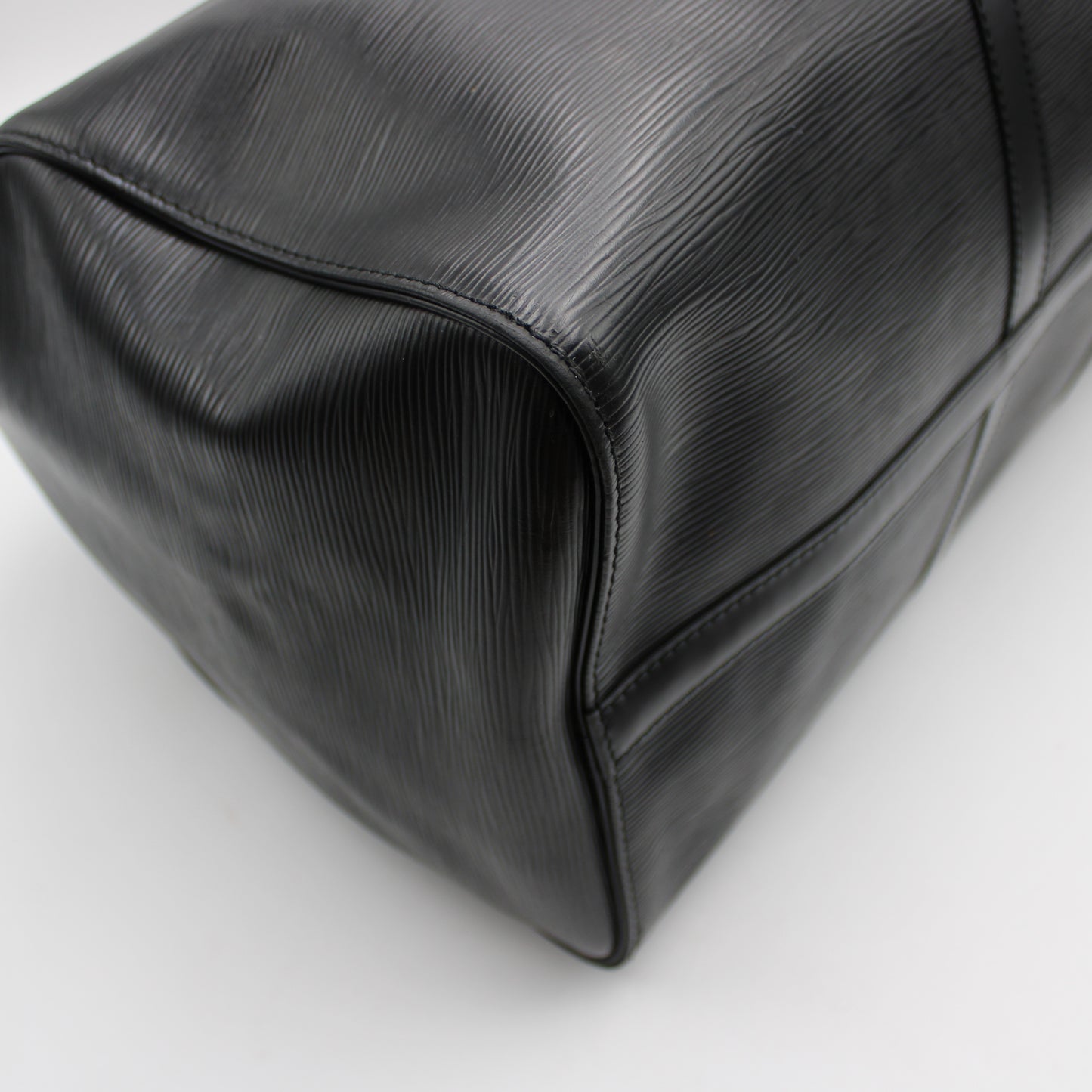 BORSA LOUIS VUITTON KEEPALL 50 EPI NERO IN PELLE LB1927