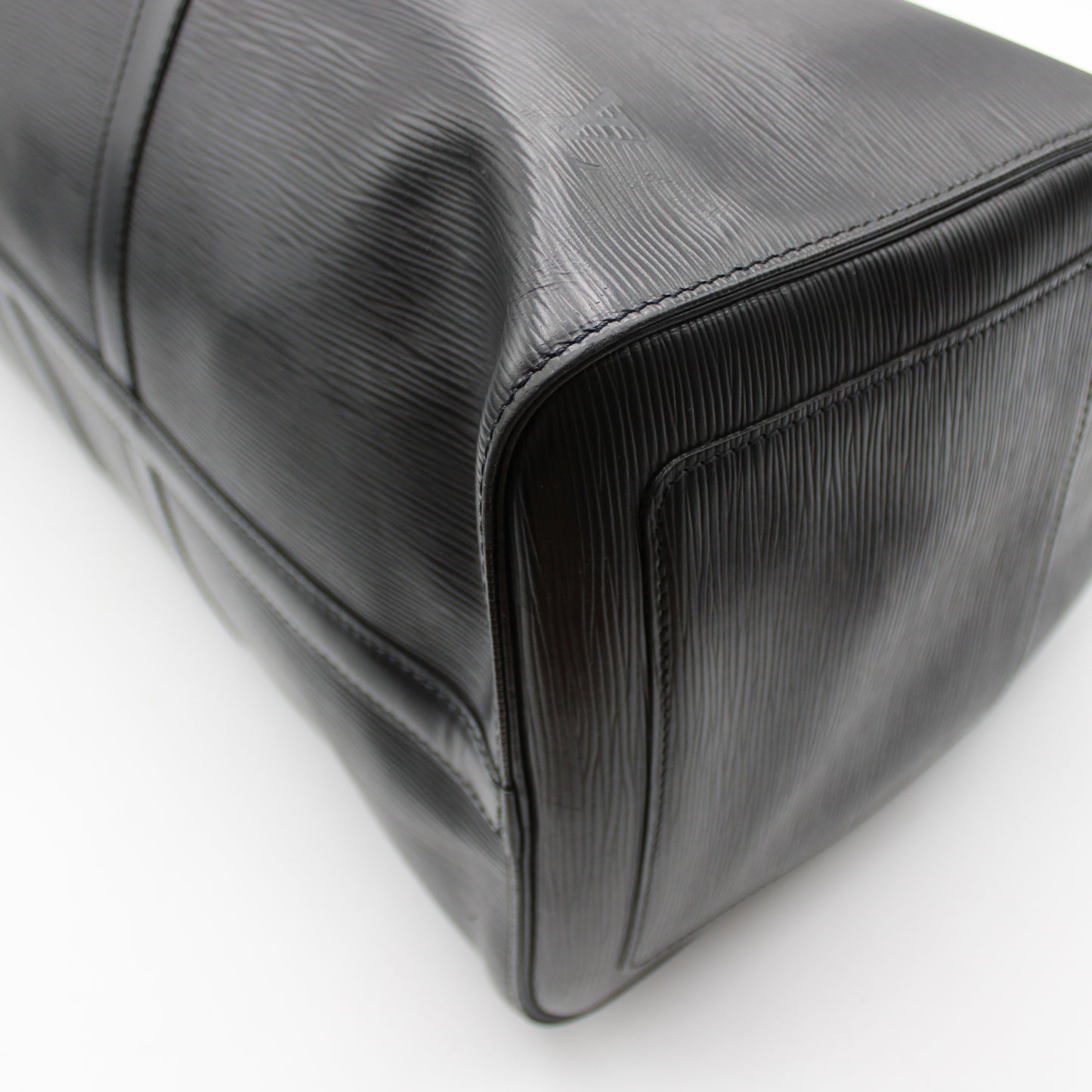 BORSA LOUIS VUITTON KEEPALL 50 EPI NERO IN PELLE LB1927