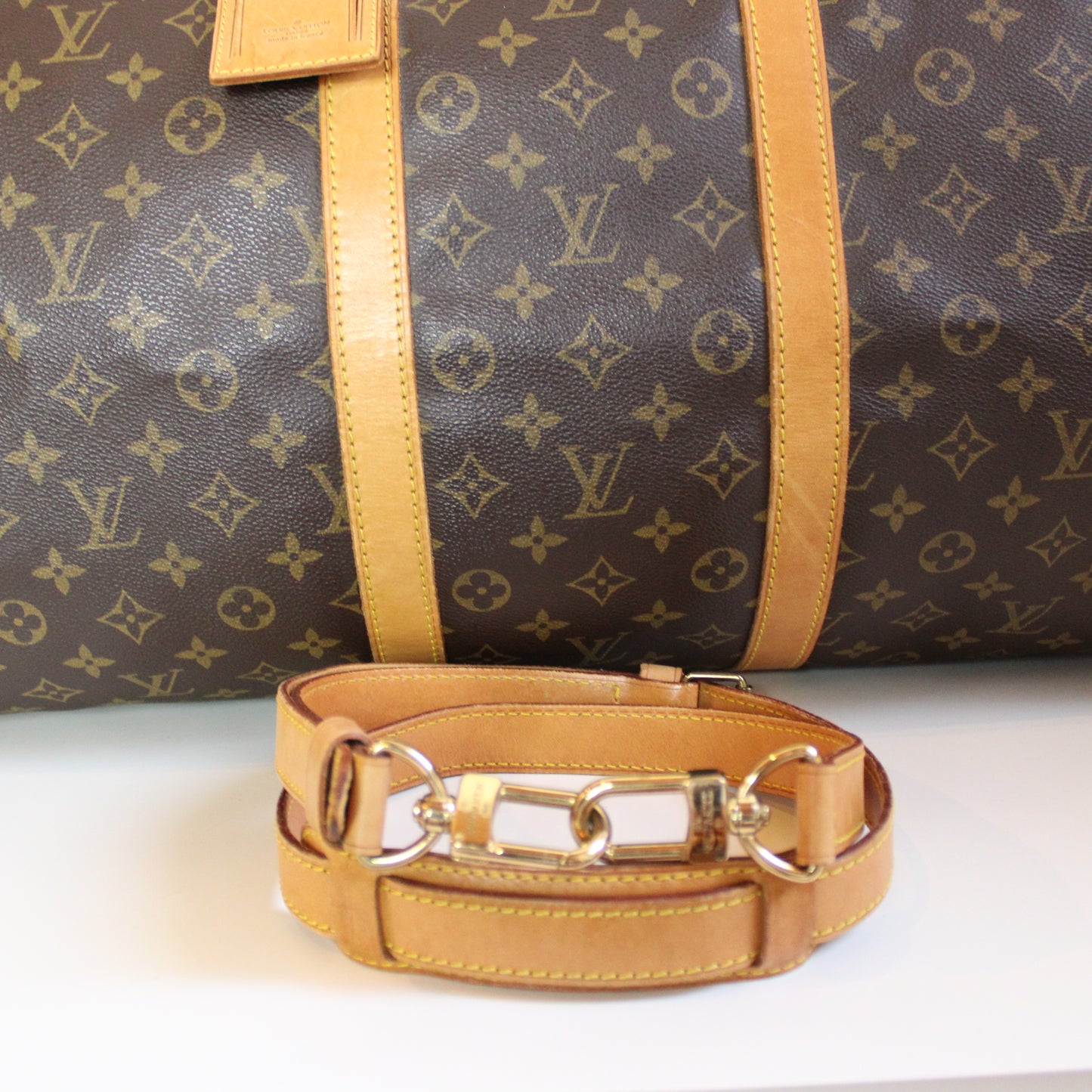 BORSA LOUIS VUITTON KEEPALL 55 BANDOULIERE MONOGRAM LB1931