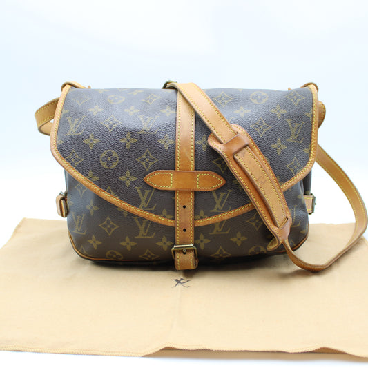 BORSA LOUIS VUITTON SAUMUR 30 MONOGRAM LB1940