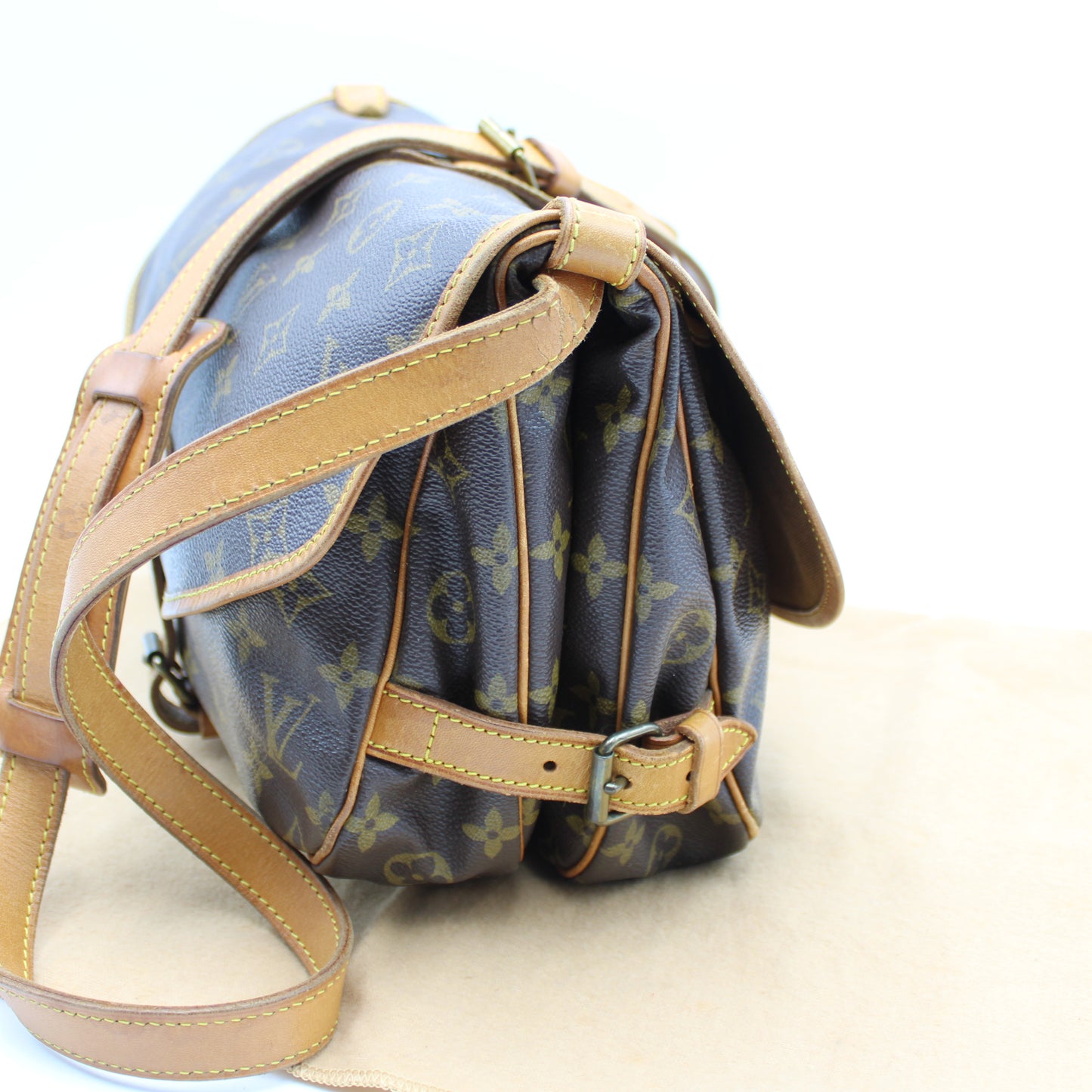 BORSA LOUIS VUITTON SAUMUR 30 MONOGRAM LB1940