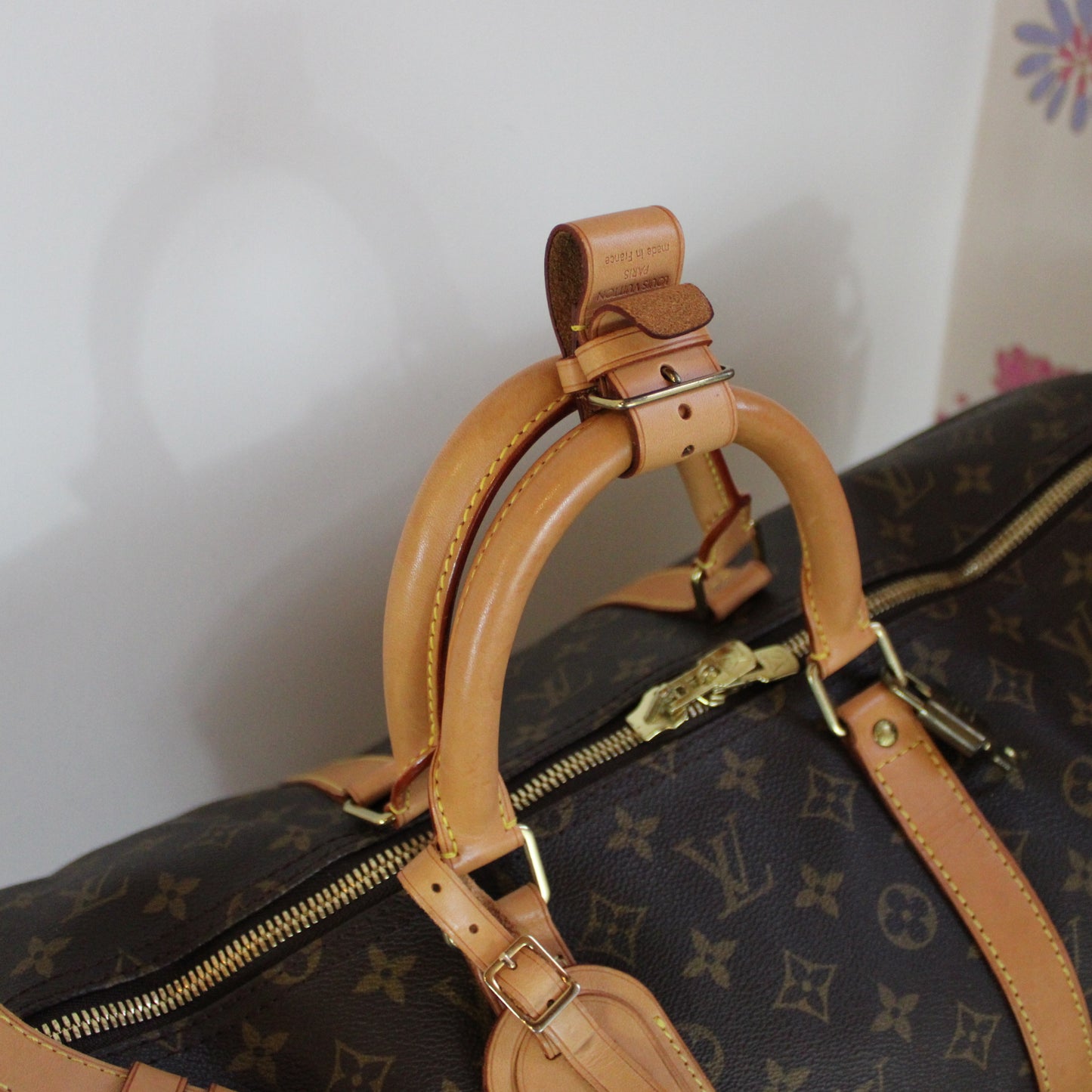 BORSA LOUIS VUITTON KEEPALL 55 BANDOULIERE MONOGRAM LB1942