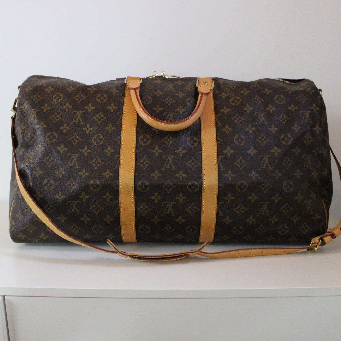 BORSA LOUIS VUITTON KEEPALL 55 BANDOULIERE MONOGRAM LB1942