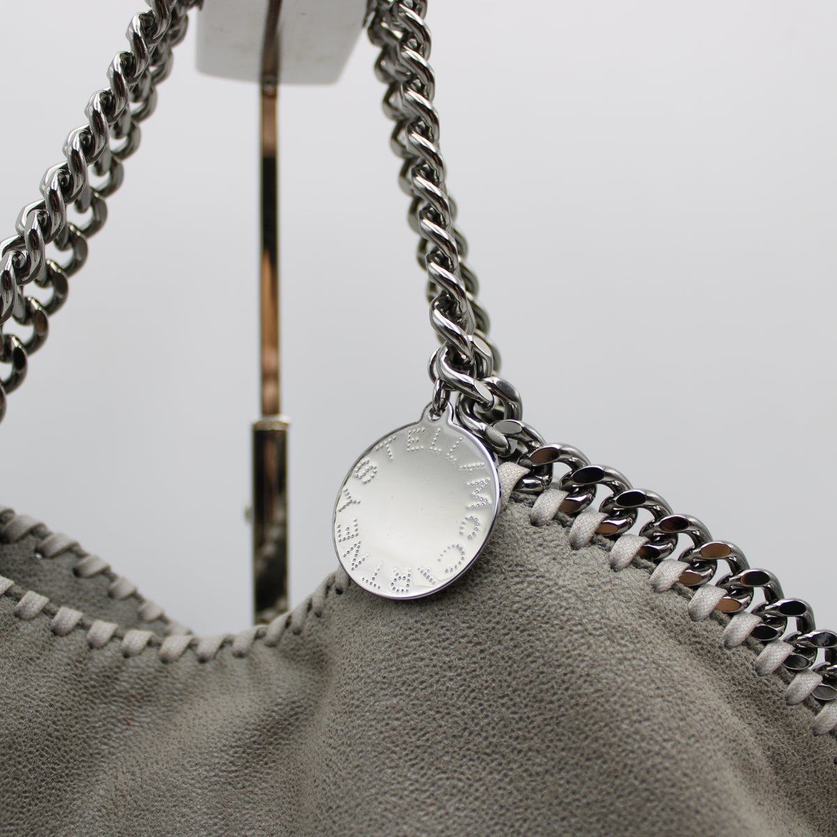 BORSA TOTE FALABELLA PIEGHEVOLE FOLD OVER GRIGIA SB121