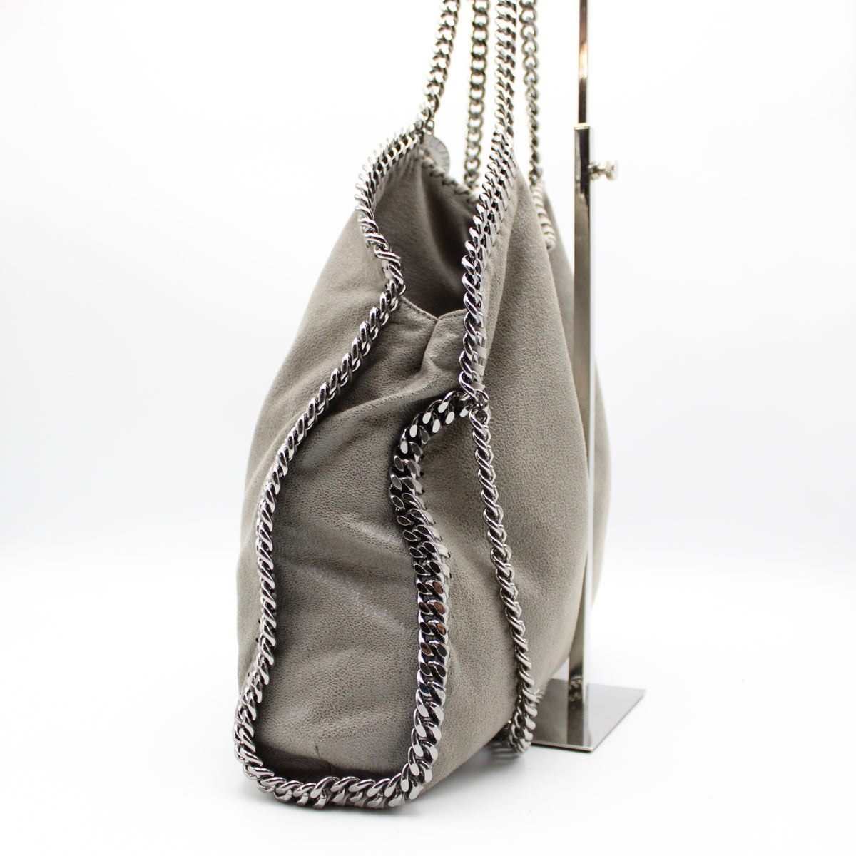 BORSA TOTE FALABELLA PIEGHEVOLE FOLD OVER GRIGIA SB121