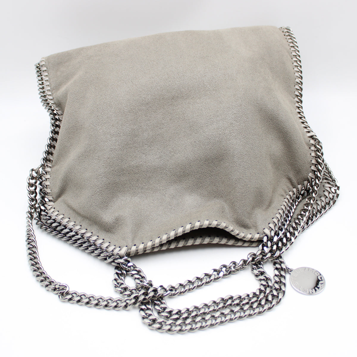 BORSA TOTE FALABELLA PIEGHEVOLE FOLD OVER GRIGIA SB121