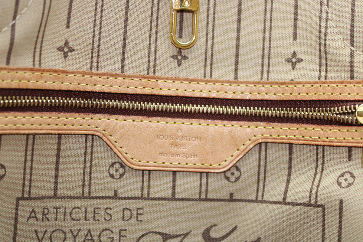BORSA LOUIS VUITTON NEVERFULL MM MONOGRAM LB1943