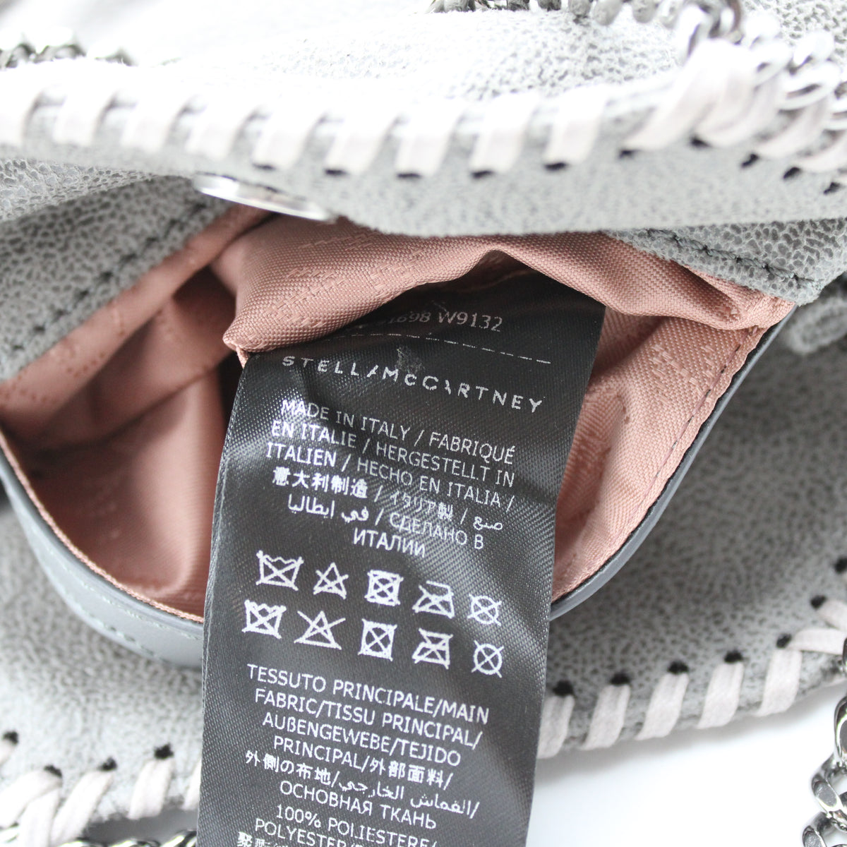 BORSA STELLA MCCARTNEY TOTE BAG FALABELLA TINY GRIGIA SB122