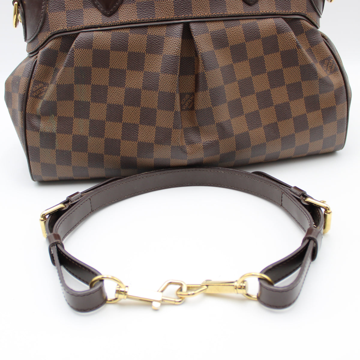 BORSA LOUIS VUITTON TREVI PM DAMIER EBENE LB1957