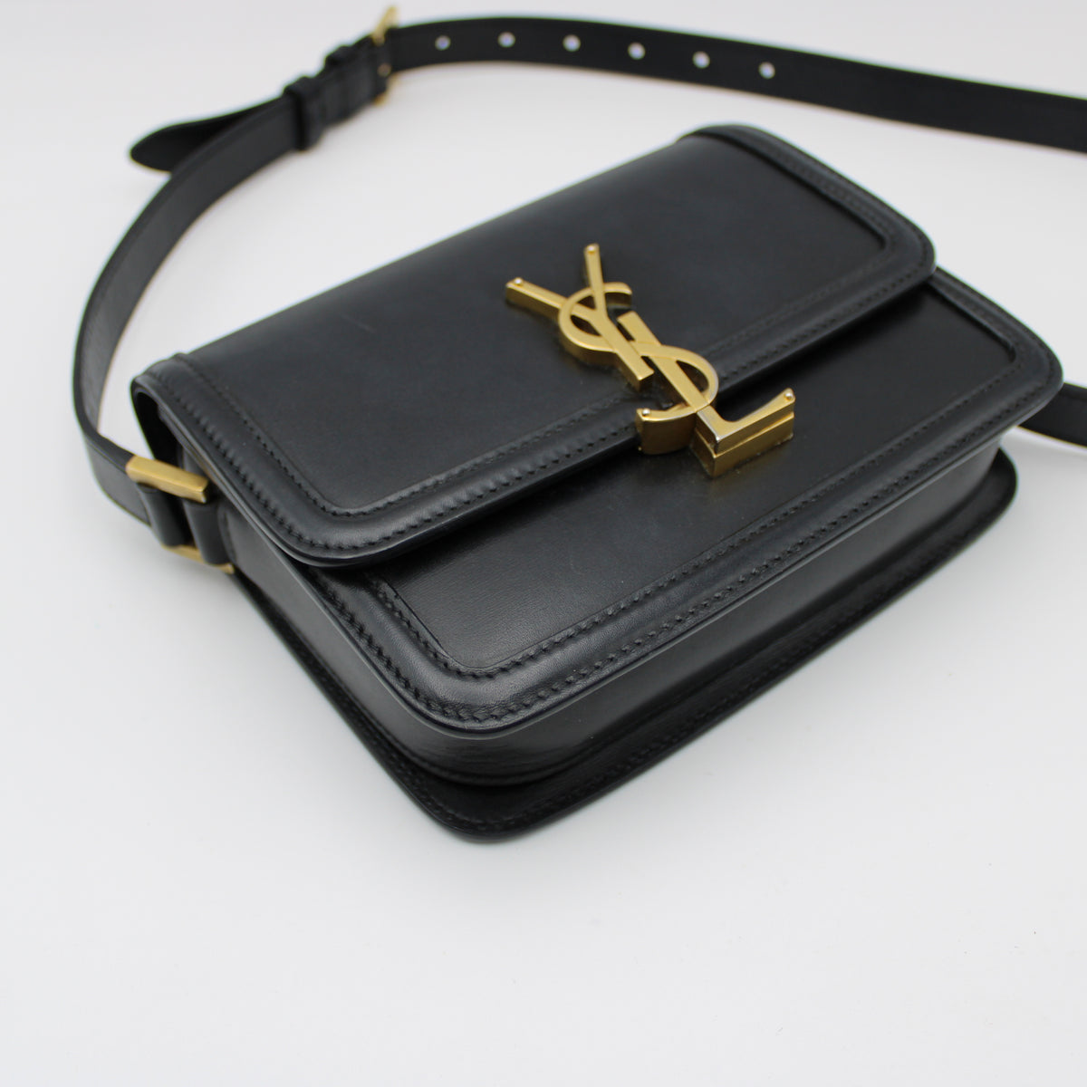 BORSA SAINT LAURENT SOLFERINO SMALL NERA YB124