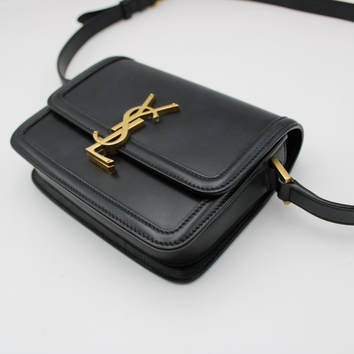 BORSA SAINT LAURENT SOLFERINO SMALL NERA YB124