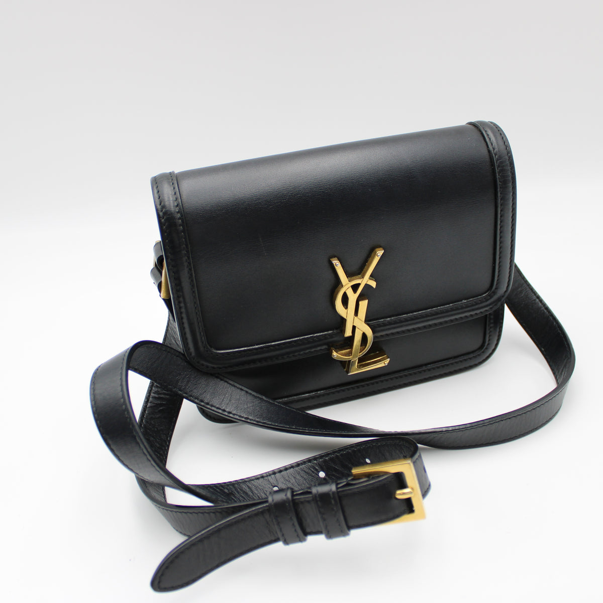 BORSA SAINT LAURENT SOLFERINO SMALL NERA YB124