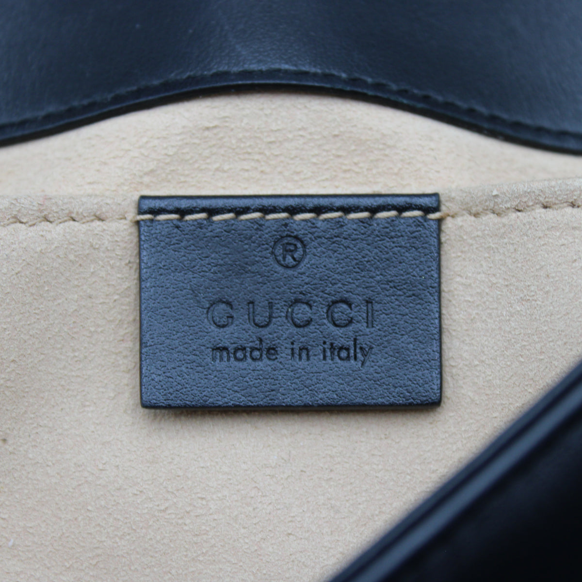 BORSA GUCCI MARMONT SMALL IN PELLE NERA GB264