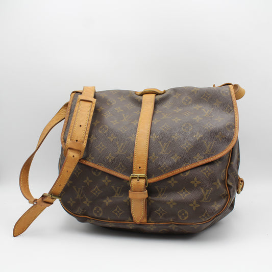 LOUIS VUITTON SAUMUR 35 MONOGRAM BAG LB1554