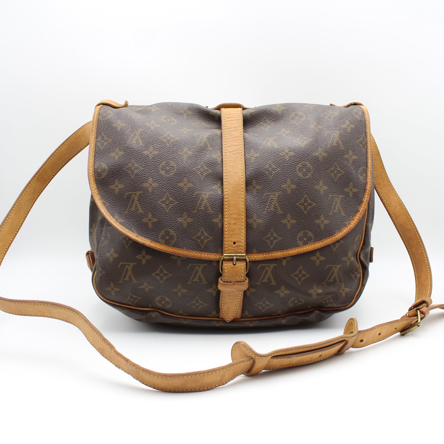 LOUIS VUITTON SAUMUR 35 MONOGRAM BAG LB1554