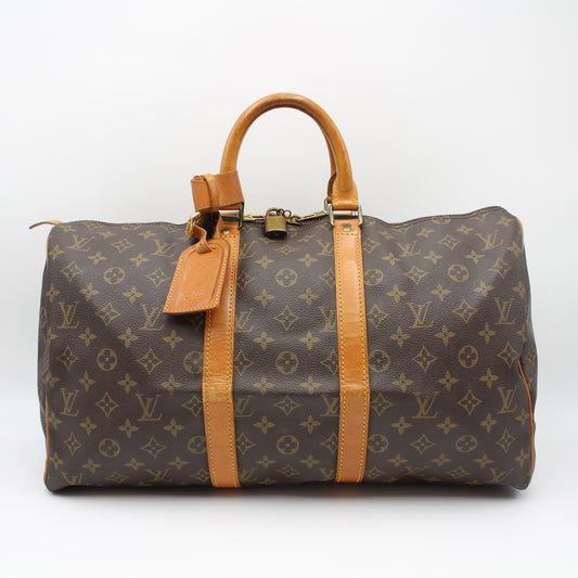 LOUIS VUITTON KEEPALL 45 MONOGRAM LB1565 BAG