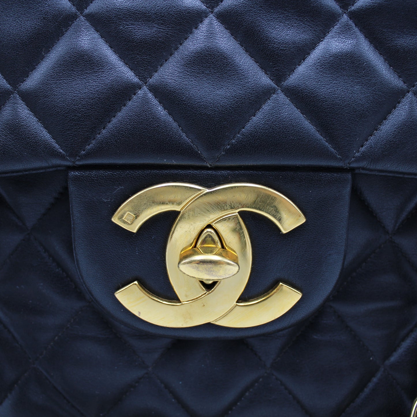 BORSA CHANEL MAXI JUMBO NERA AGNELLO MATELASSE CB256