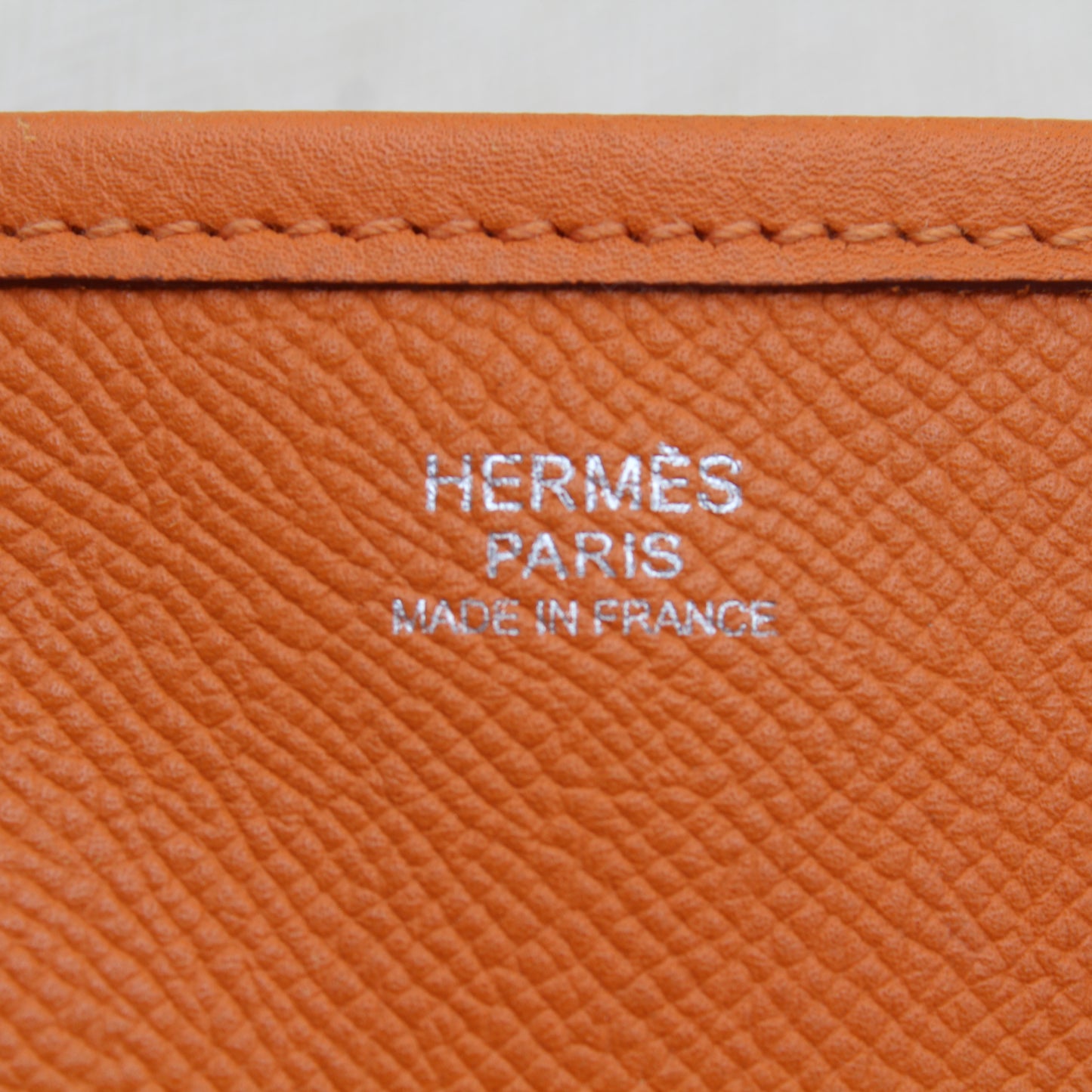 BORSA HERMES EVELYNE EPSOM GM ARANCIONE HB107