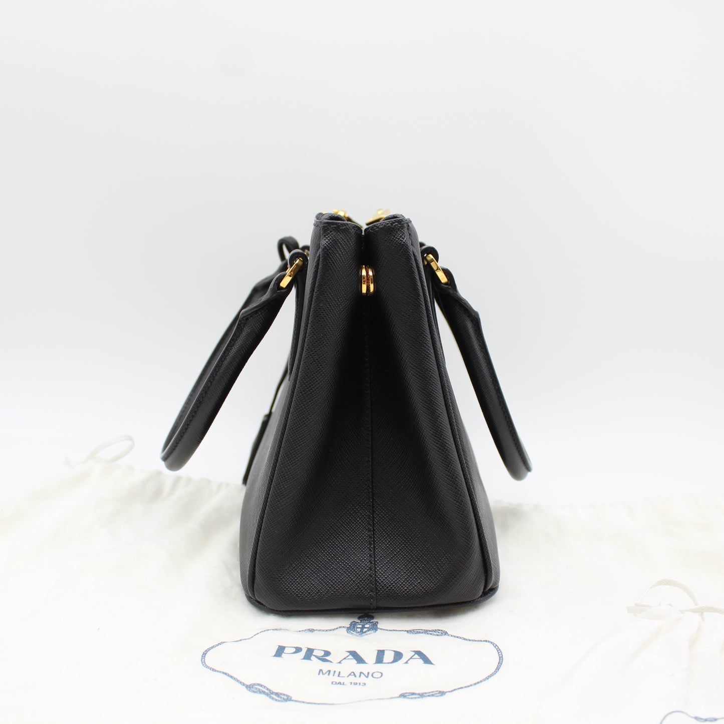 BORSA PRADA GALLERIA SMALL SAFFIANO NERO PB194