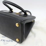 BORSA PRADA GALLERIA SMALL SAFFIANO NERO PB194