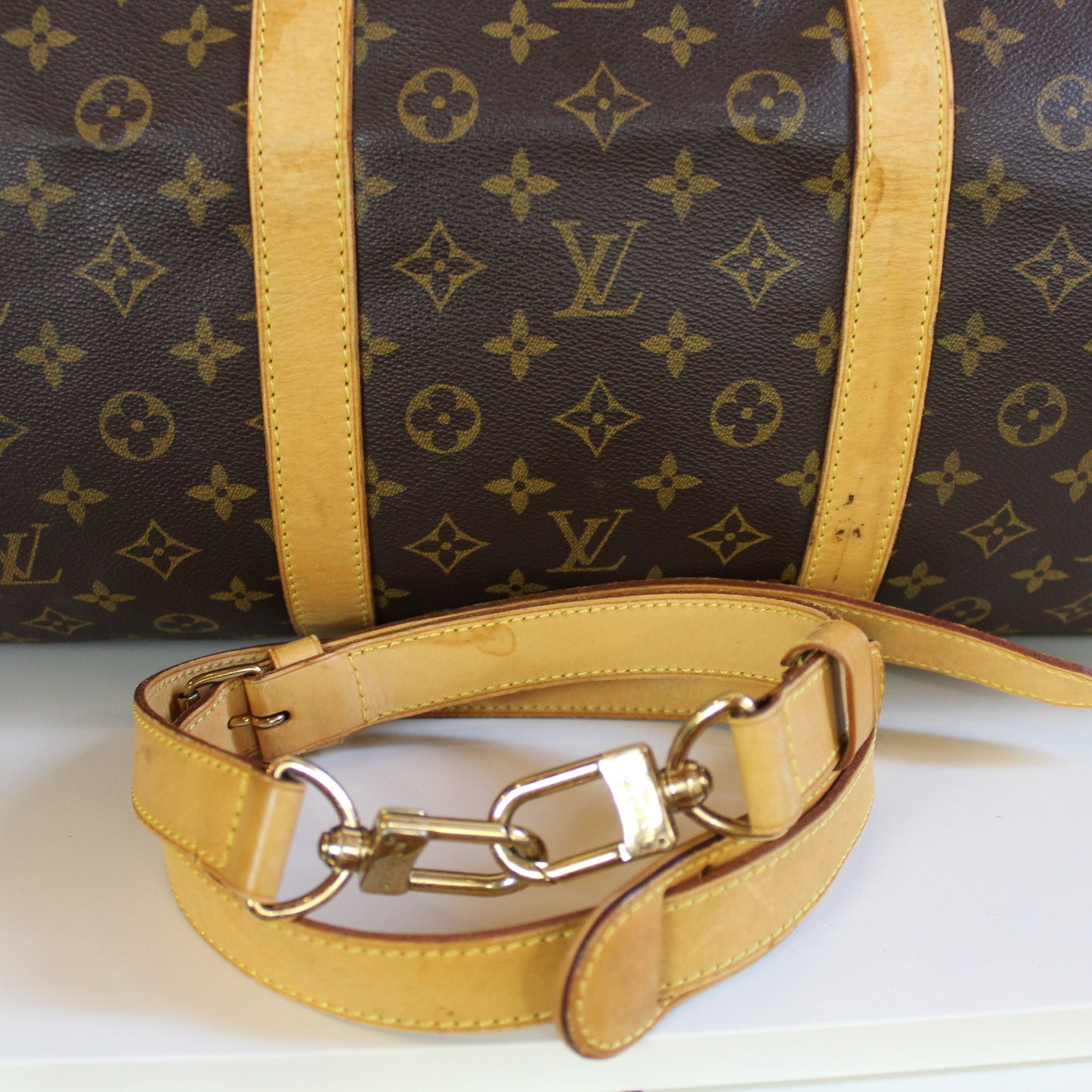 BORSA LOUIS VUITTON KEEPALL 60 BANDOULIERE MONOGRAM LB1685