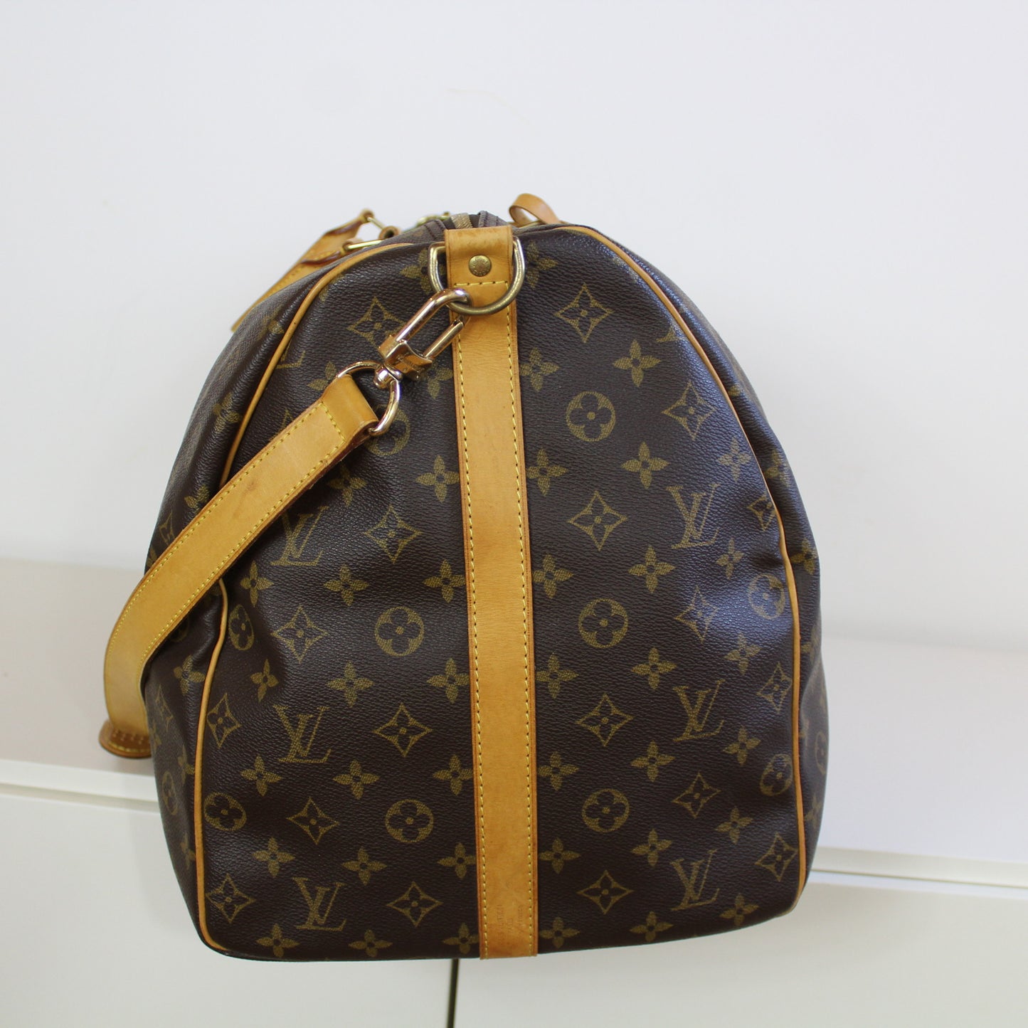 BORSA LOUIS VUITTON KEEPALL 60 BANDOULIERE MONOGRAM LB1685