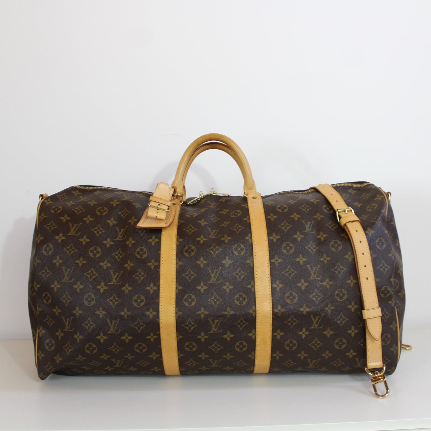 BORSA LOUIS VUITTON KEEPALL 60 BANDOULIERE MONOGRAM LB1688