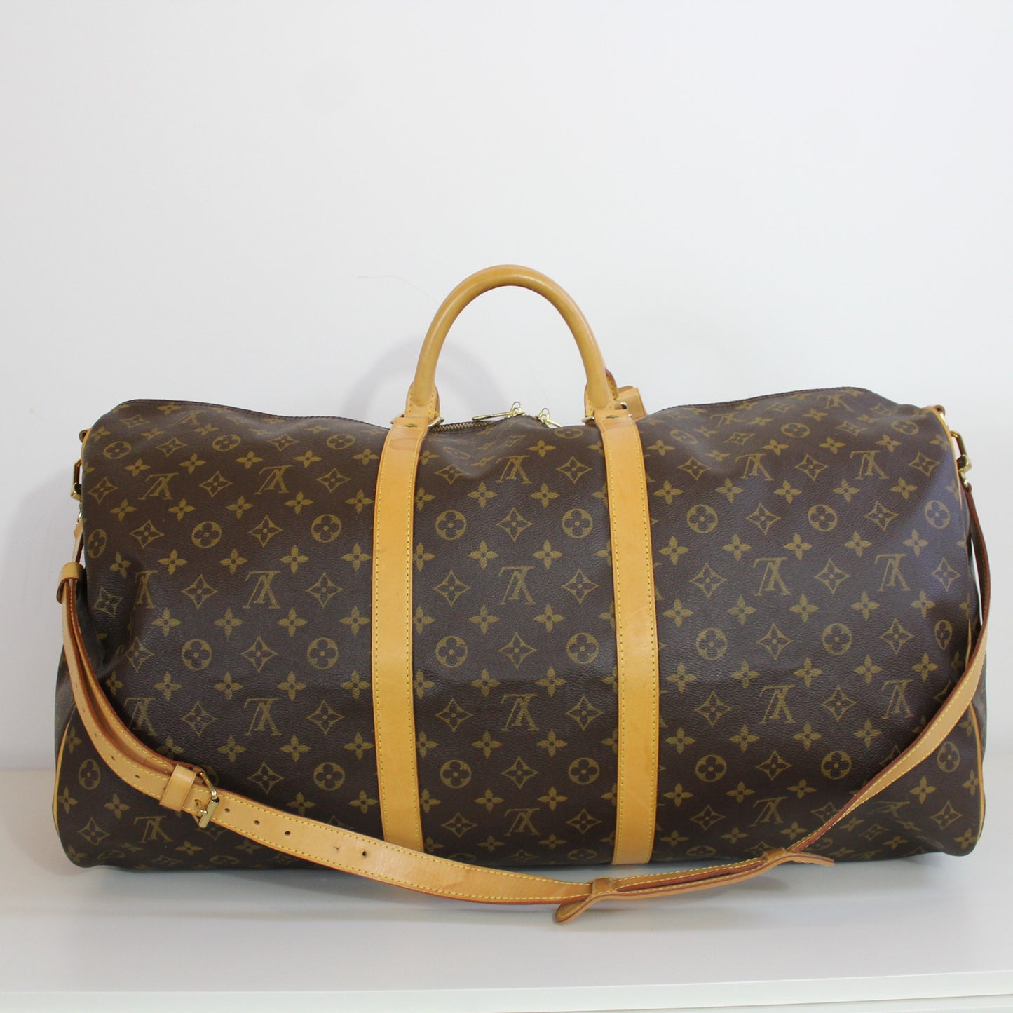 BORSA LOUIS VUITTON KEEPALL 60 BANDOULIERE MONOGRAM LB1688