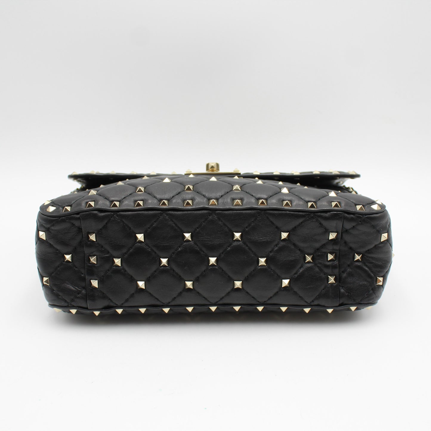 BORSA MEDIA VALENTINO ROCKSTUD SPIKE IN NAPPA