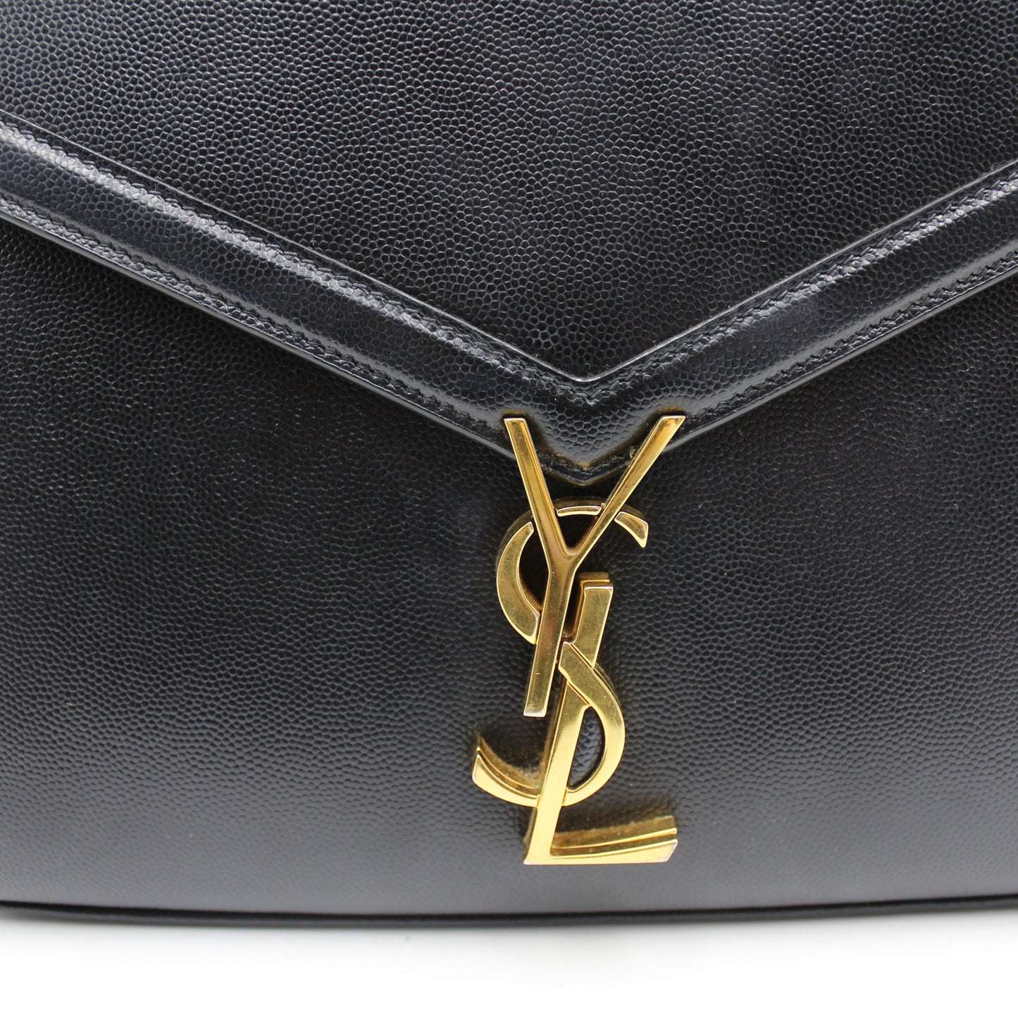 BORSA SAINT LAURENT CASSANDRA MEDIUM NERA IN PELLE YB114