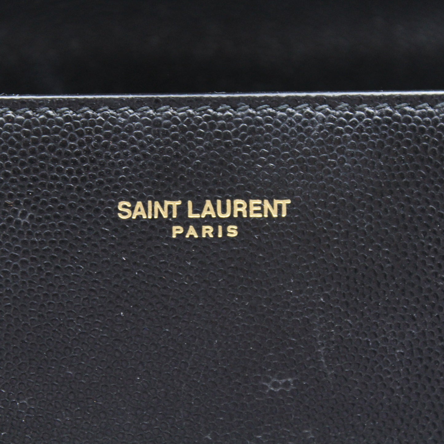 BORSA SAINT LAURENT CASSANDRA MEDIUM NERA IN PELLE YB114