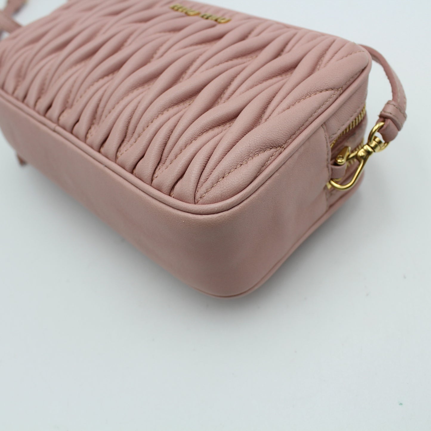 BORSA POCHETTE POUCH MIU MIU MATELASSE A TRACOLLA MB107