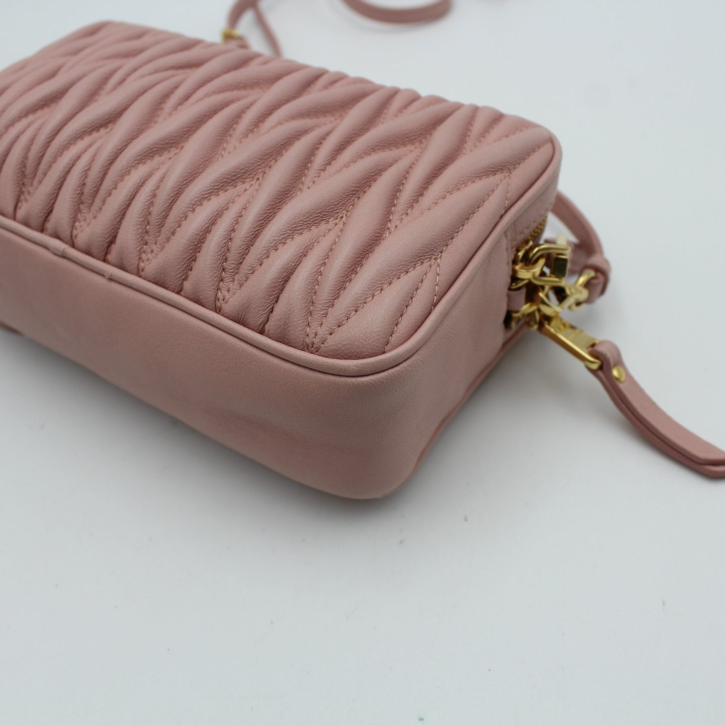 BORSA POCHETTE POUCH MIU MIU MATELASSE A TRACOLLA MB107