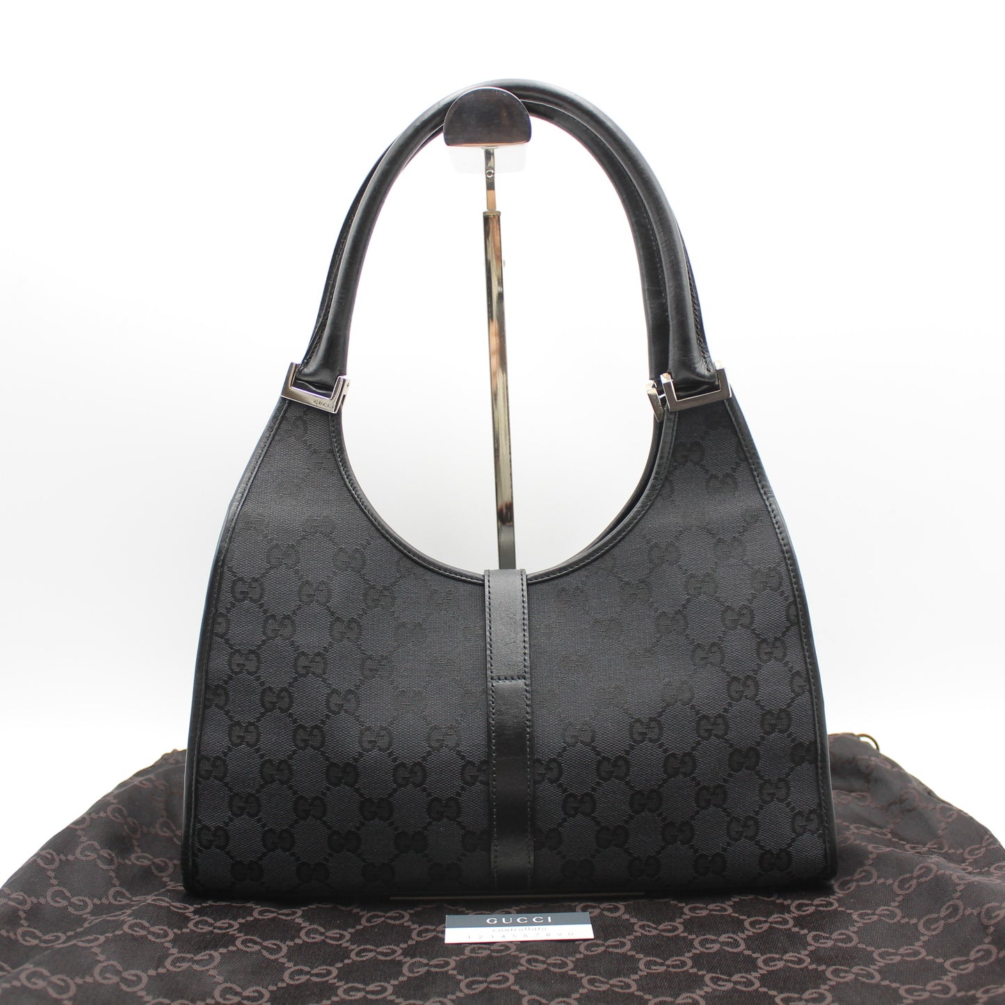 BORSA GUCCI GG JACKIE BARDOT NERA GB250