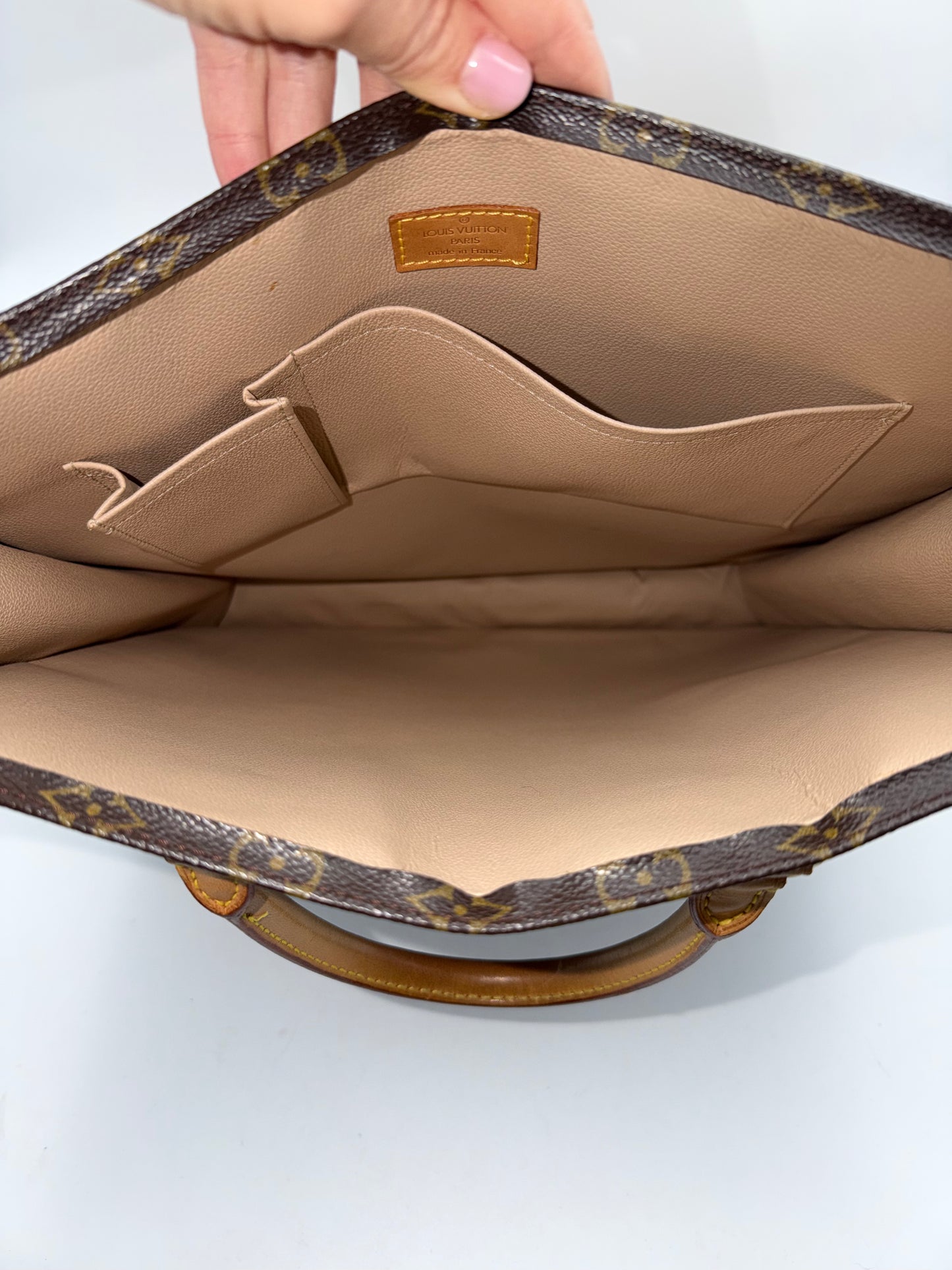 BORSA LOUIS VUITTON SAC PLAT MONOGRAM LB1816