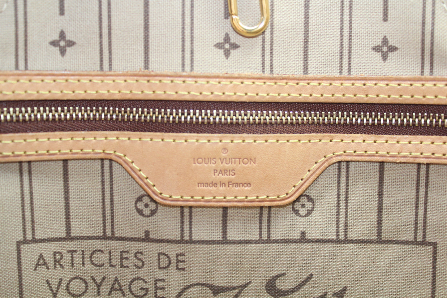 BORSA LOUIS VUITTON NEVERFULL MM MONOGRAM LB1797