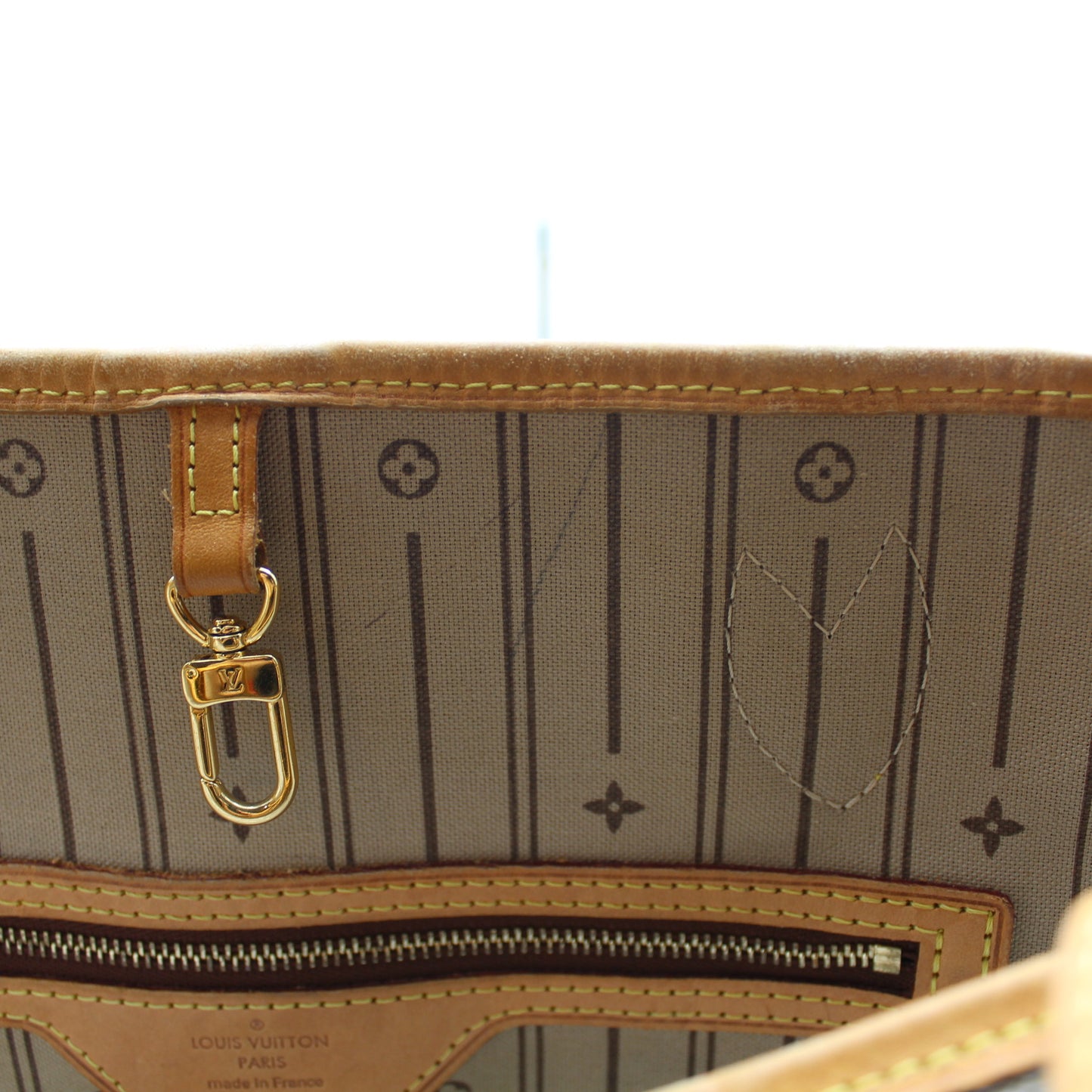 BORSA LOUIS VUITTON NEVERFULL MM MONOGRAM LB1797