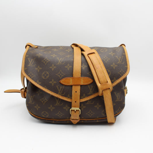 BORSA LOUIS VUITTON SAUMUR 30 MONOGRAM LB1800