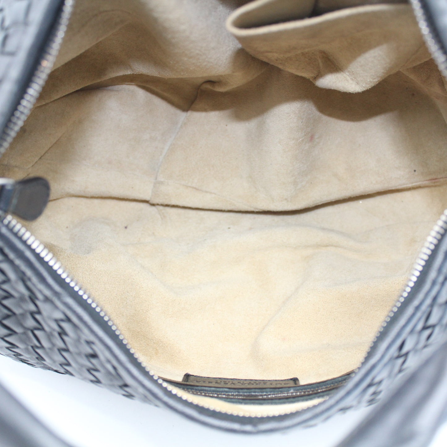 BORSA BOTTEGA VENETA VENETA INTRECCIATO HOBO NERO OB110