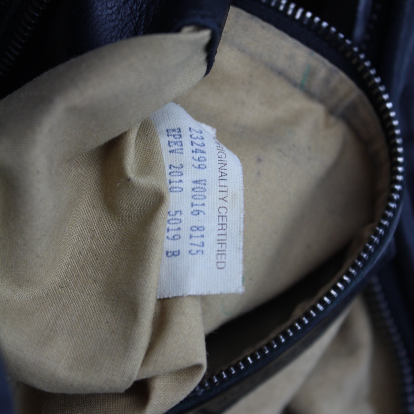 BORSA BOTTEGA VENETA VENETA INTRECCIATO HOBO NERO OB110
