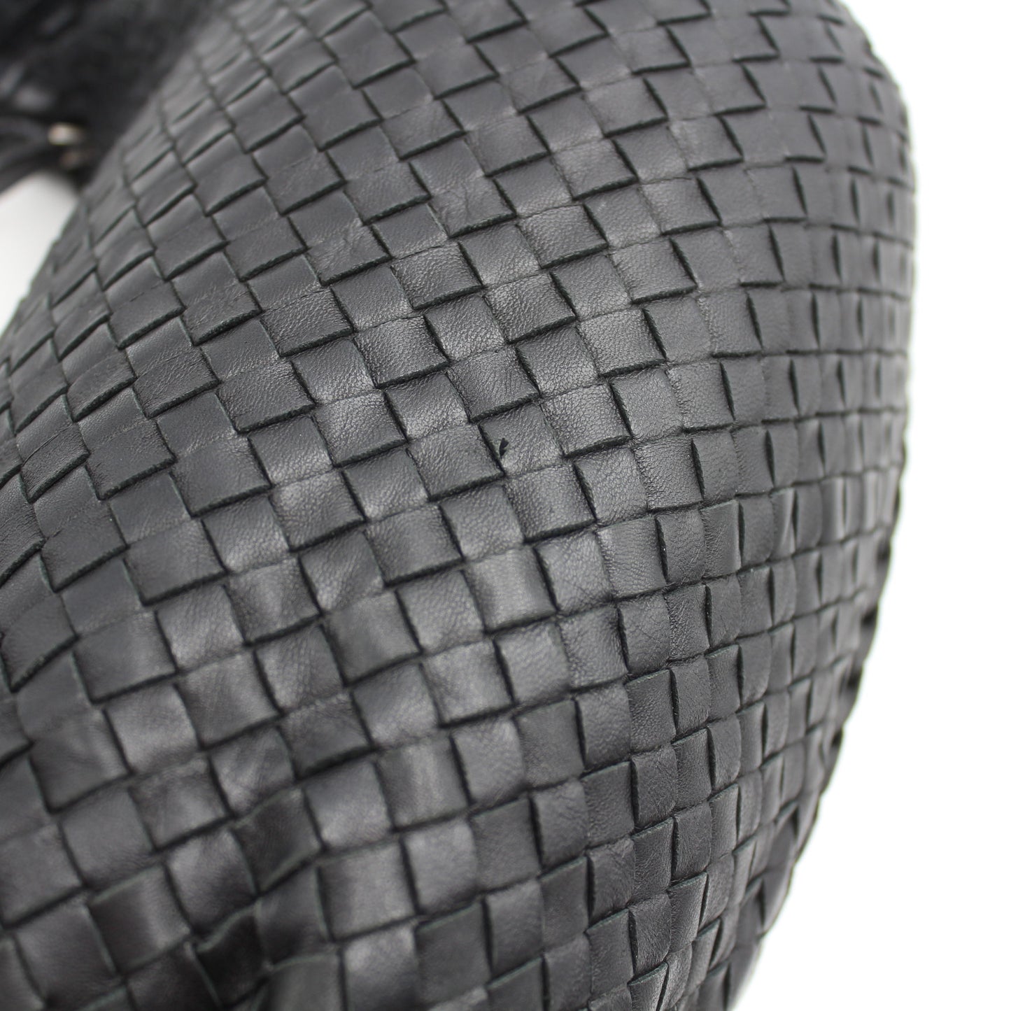 BORSA BOTTEGA VENETA VENETA INTRECCIATO HOBO NERO OB110