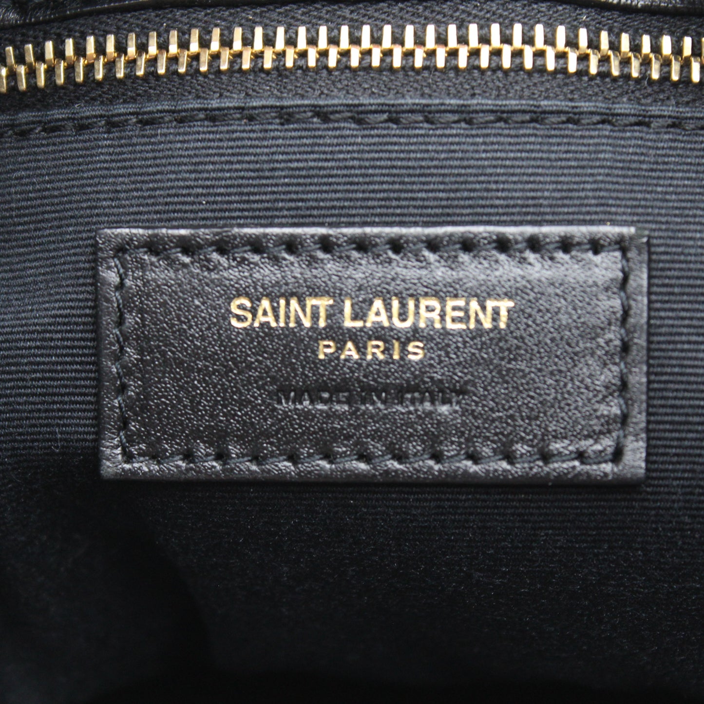 BORSA SAINT LAURENT NIKI MEDIA IN PELLE NERA YB119