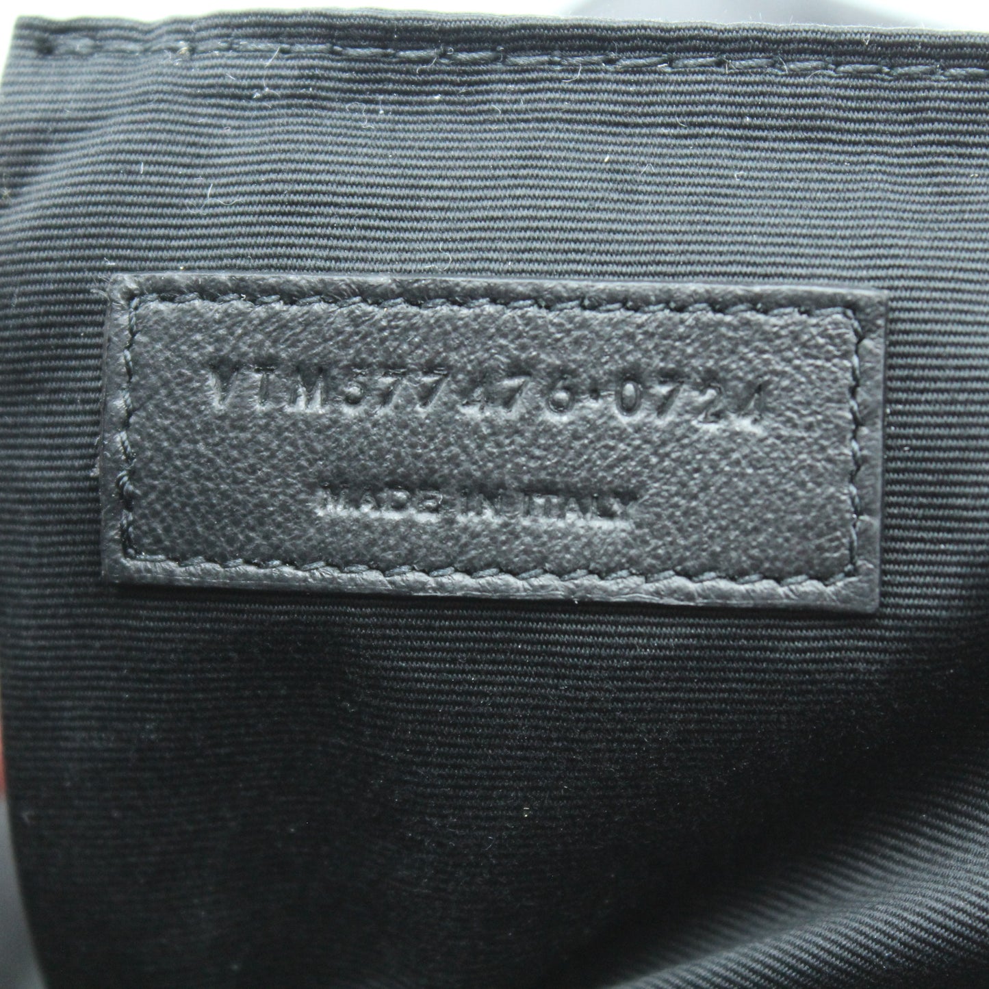 BORSA SAINT LAURENT PUFFER SMALL NERA IN NAPPA TRAPUNTATA YB120
