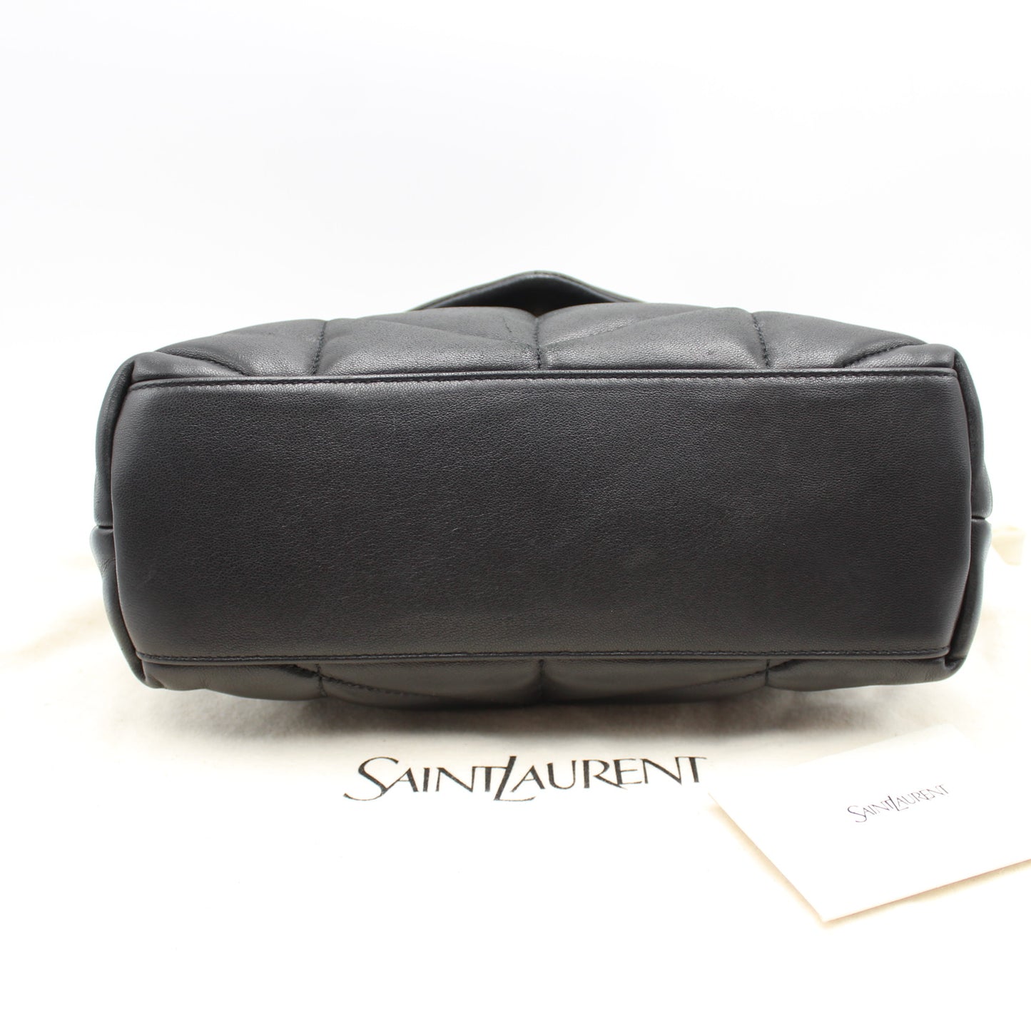 BORSA SAINT LAURENT PUFFER SMALL NERA IN NAPPA TRAPUNTATA YB120