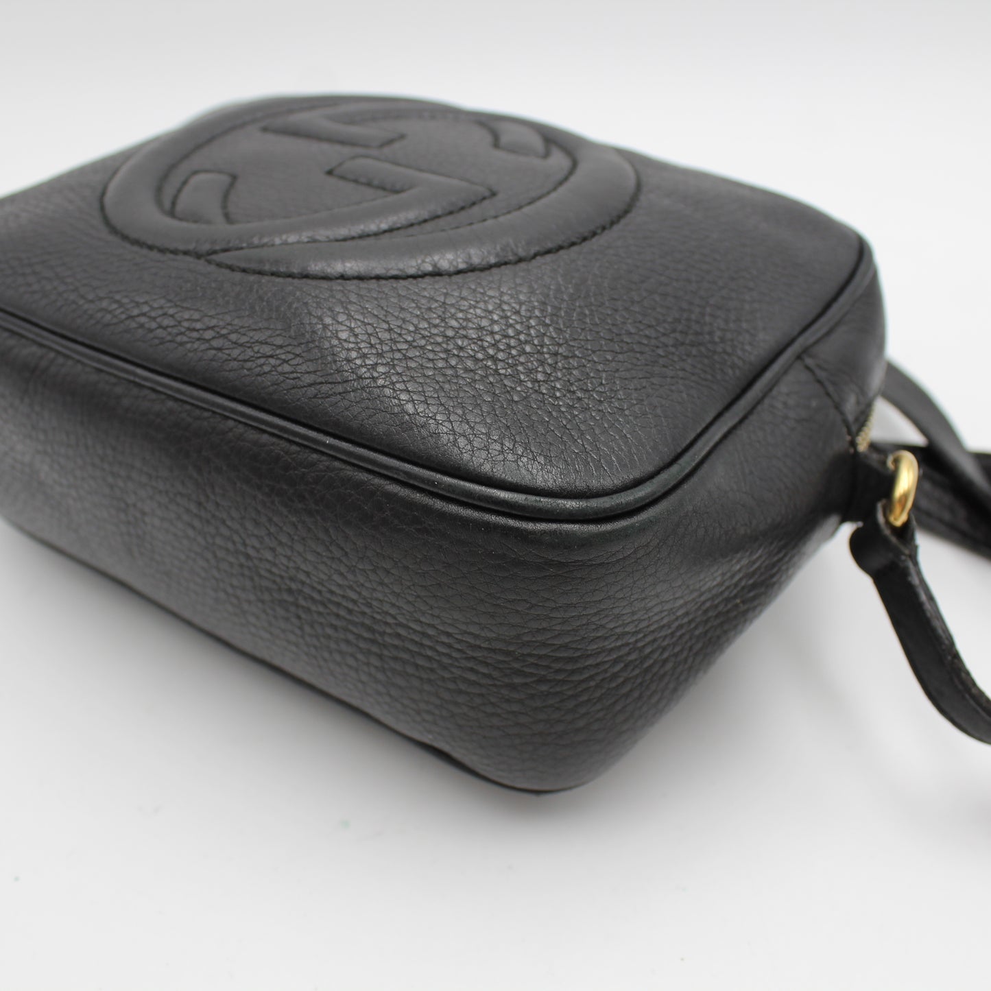 BORSA A TRACOLLA GUCCI SOHO DISCO BAG NERO GB217