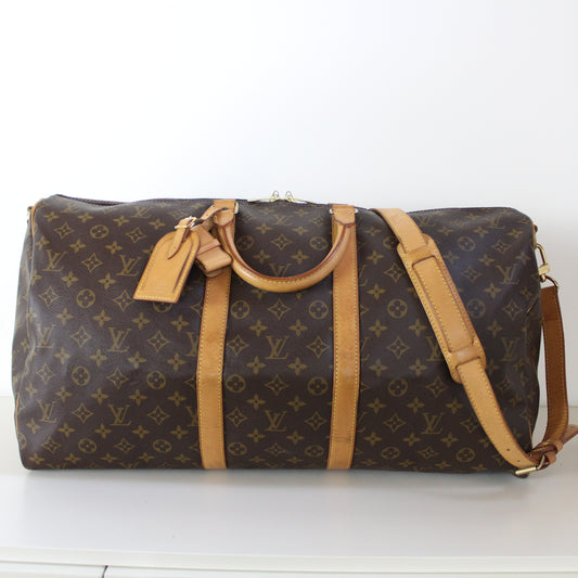 BORSA LOUIS VUITTON KEEPALL 55 BANDOULIERE MONOGRAM LB1803