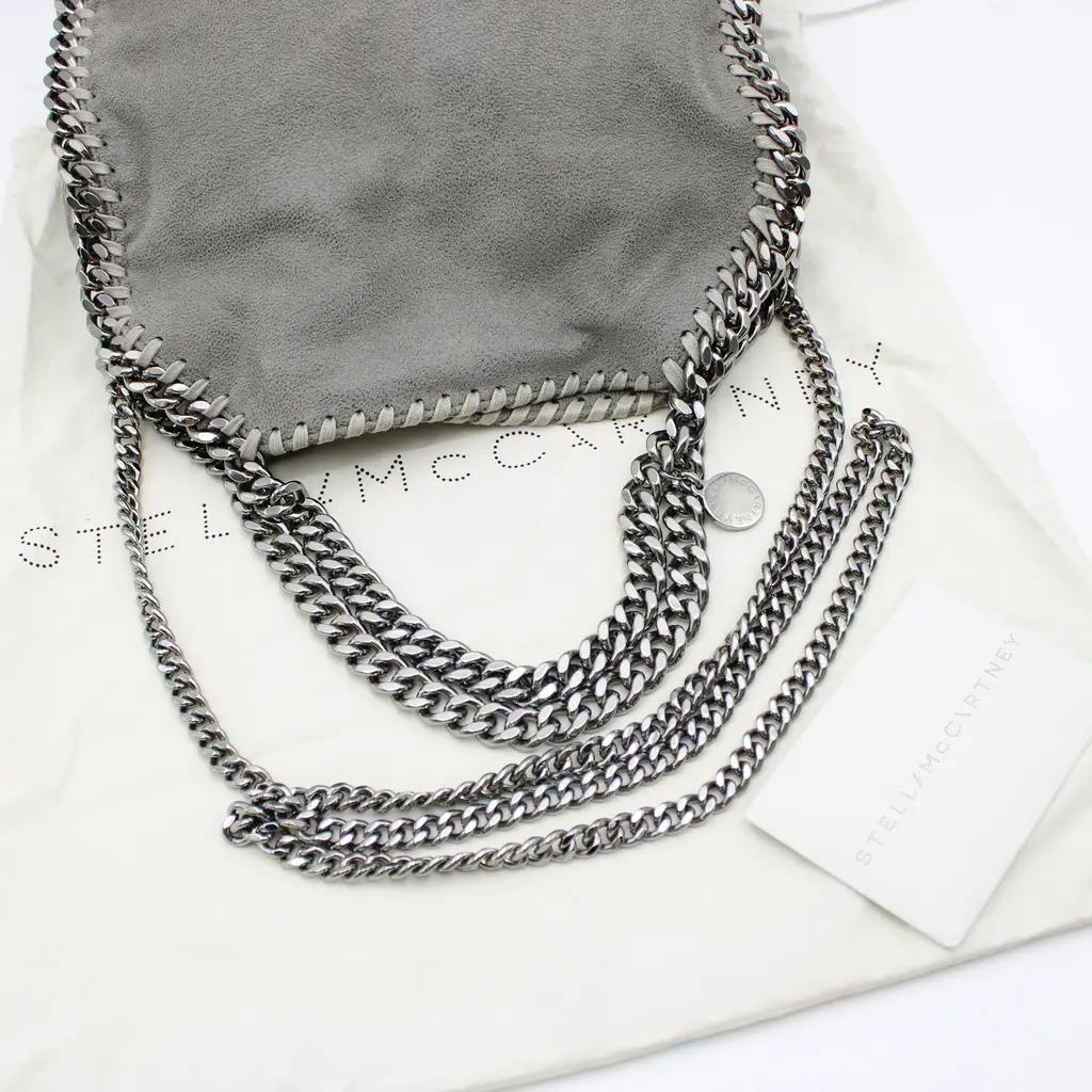 BORSA STELLA MCCARTNEY FALABELLA MINI GRIGIA SB117